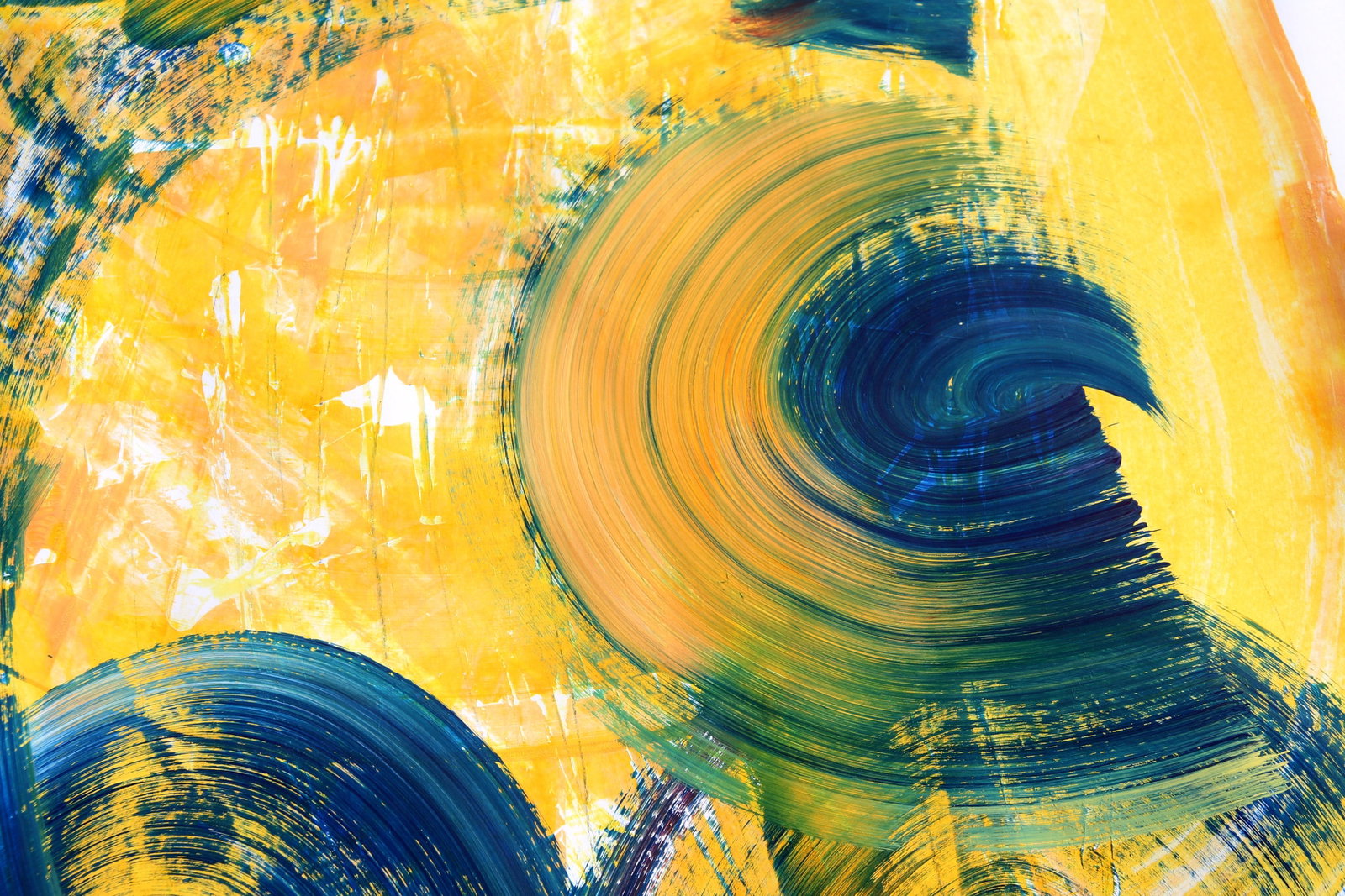 Acrylic painting Wisdom has arrived Anatoliy Menkiv - 3