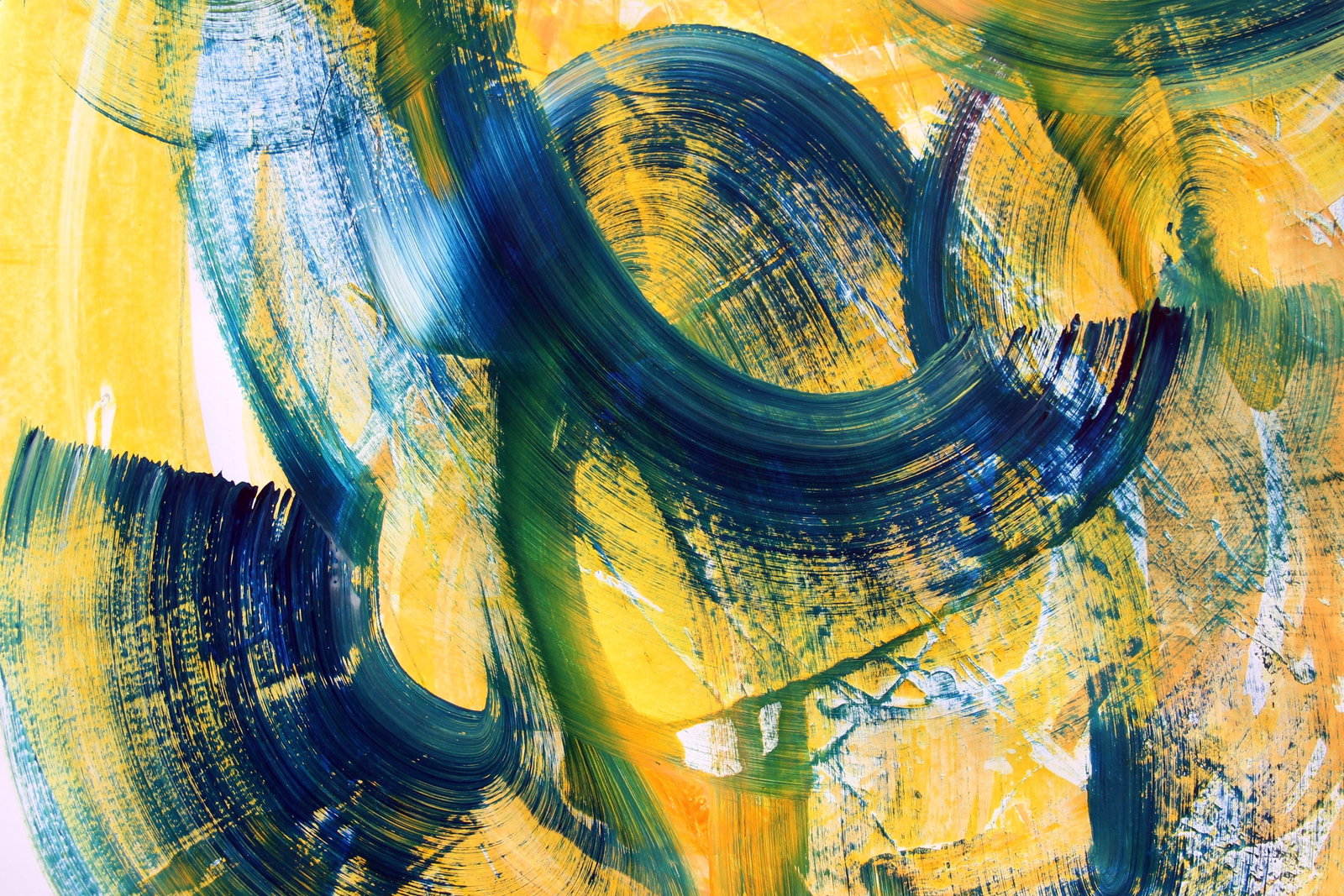 Acrylic painting Wisdom has arrived Anatoliy Menkiv - 4