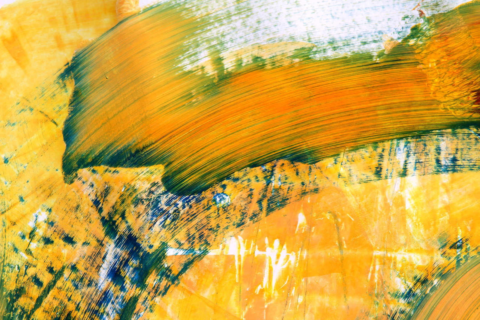 Acrylic painting Wisdom has arrived Anatoliy Menkiv - 5
