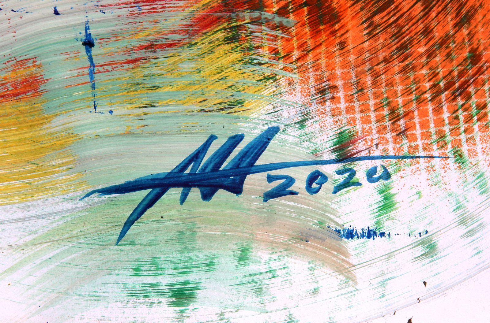 Acrylic painting Ease of emotion Anatoliy Menkiv - 6
