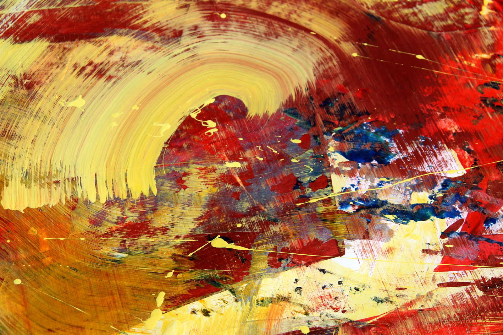 Acrylic painting Containment energy Anatoliy Menkiv - 4