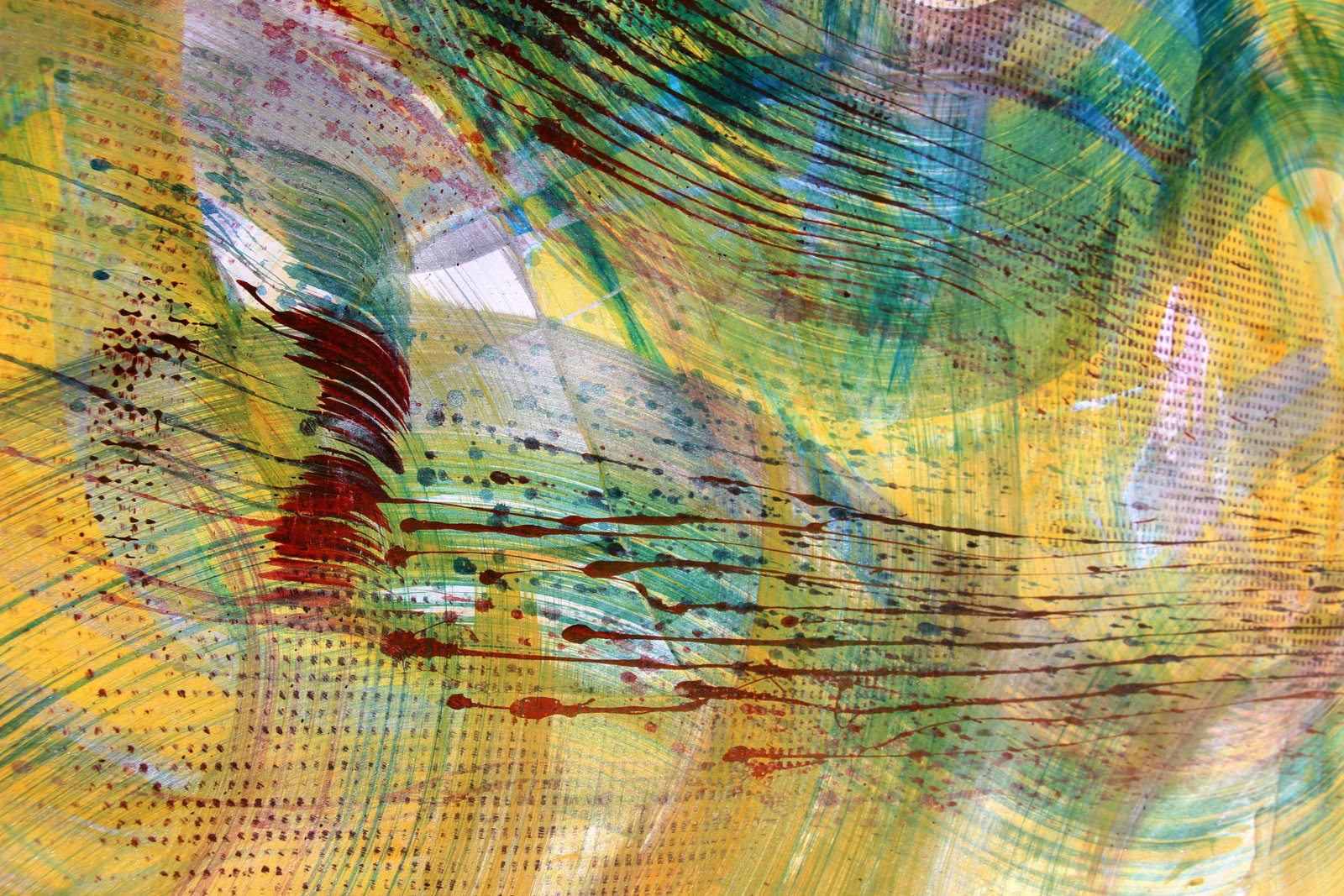 Acrylic painting Warm touch Anatoliy Menkiv - 5