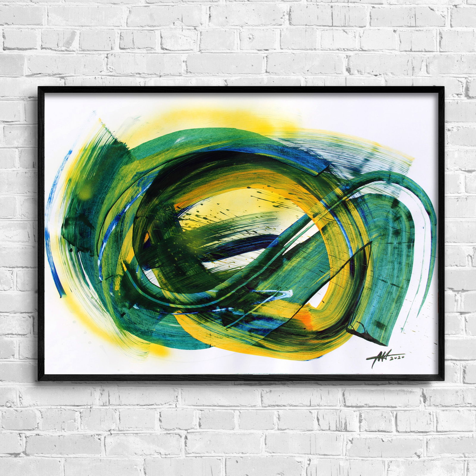 Acrylic painting There is warmth in life Anatoliy Menkiv - 2