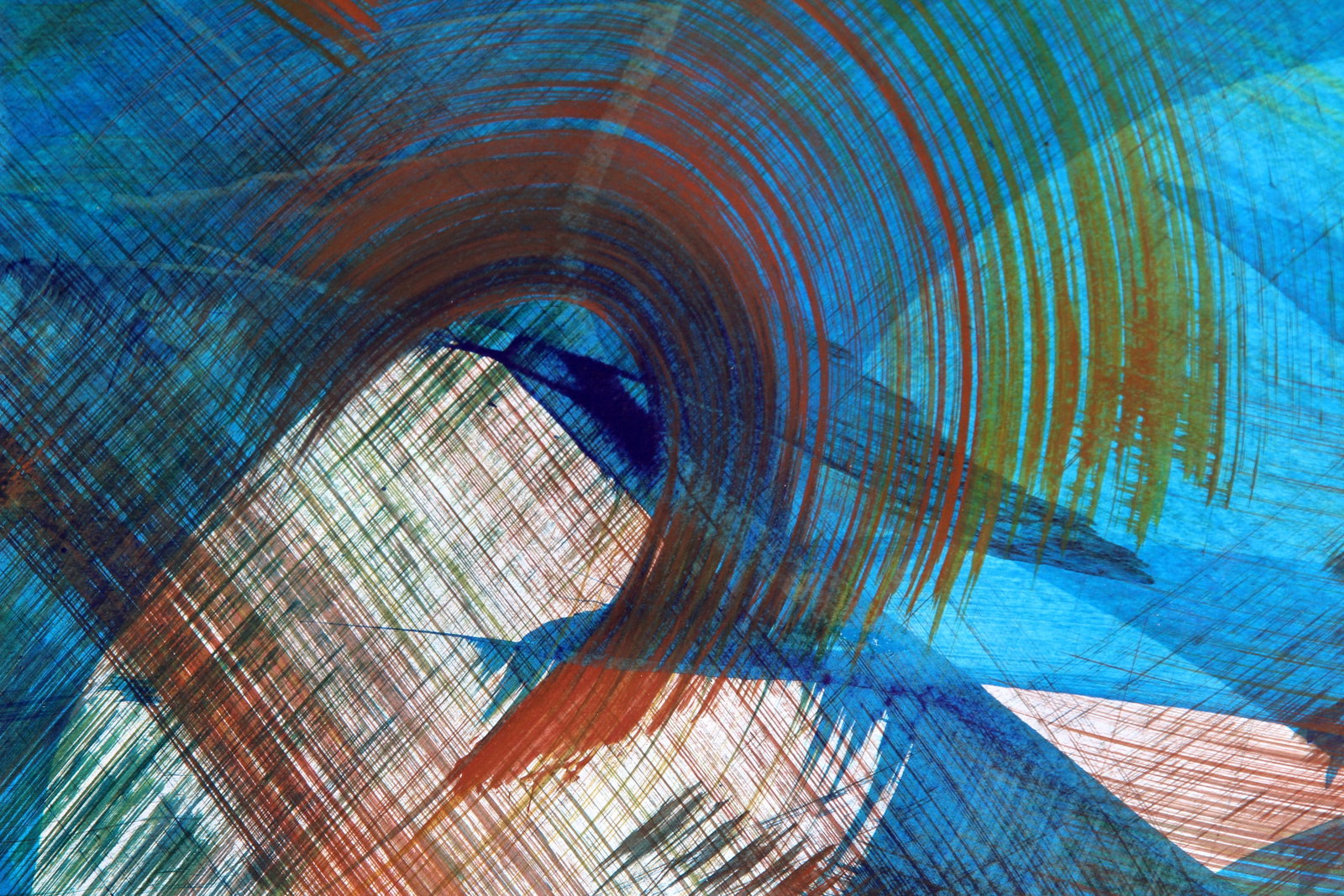 Acrylic painting Cool energy Anatoliy Menkiv - 3
