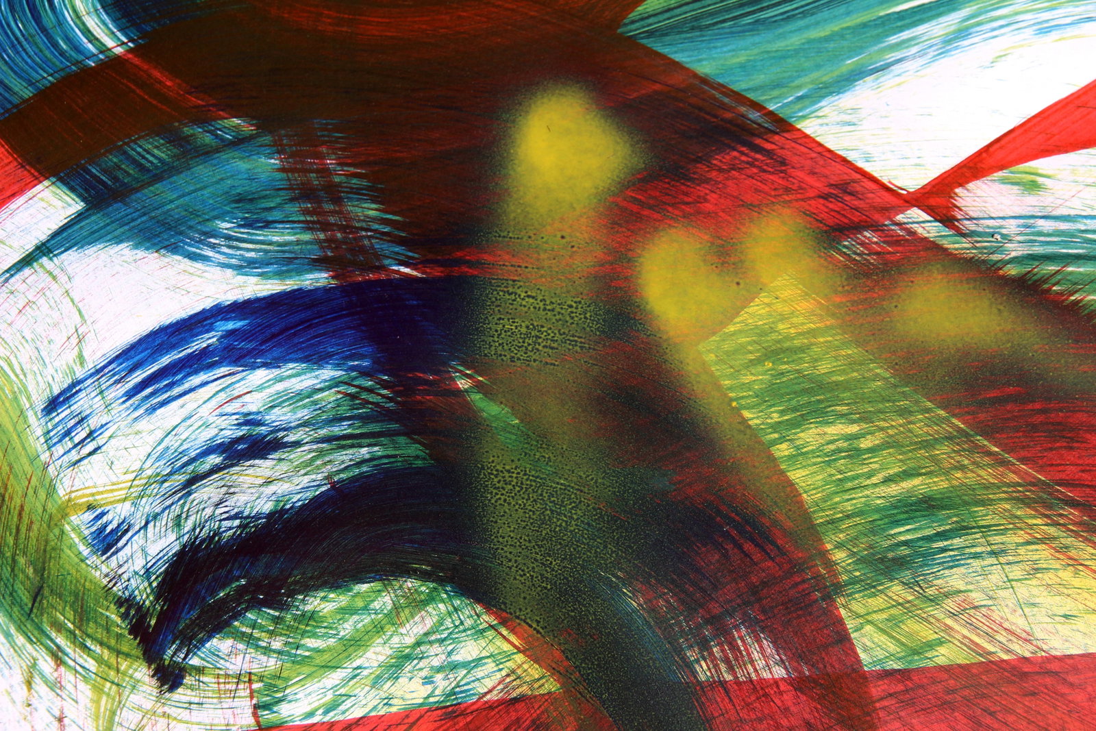 Acrylic painting Circles of warmth and emotions Anatoliy Menkiv - 3