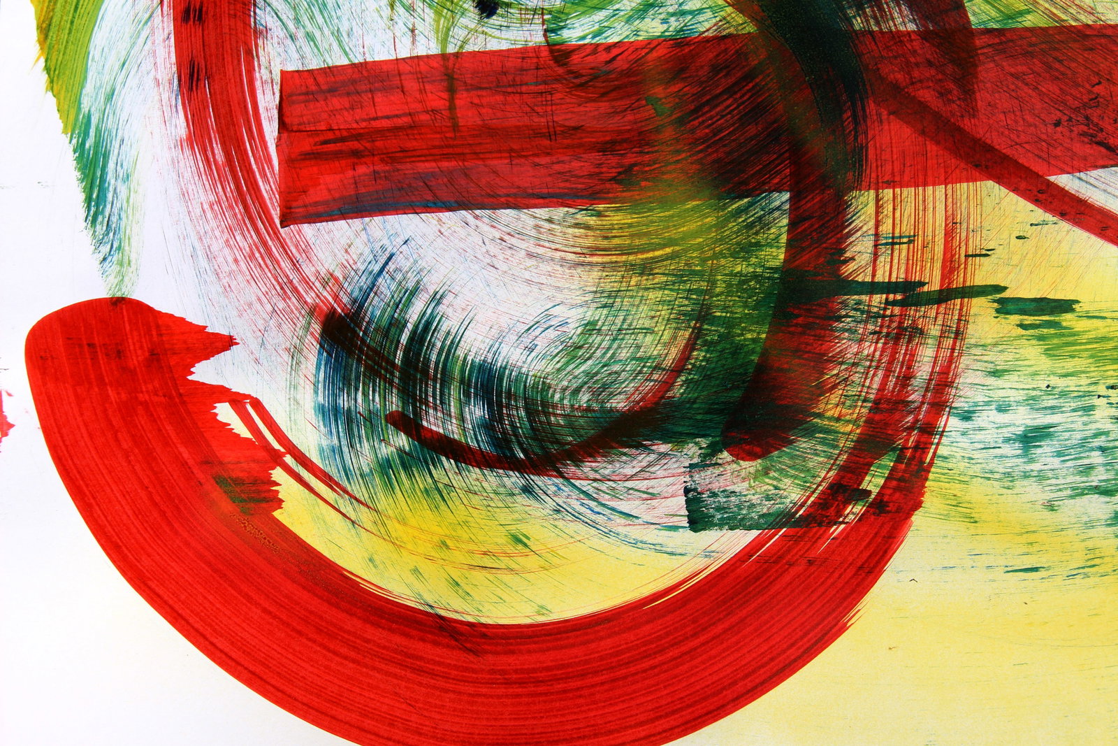 Acrylic painting Circles of warmth and emotions Anatoliy Menkiv - 5