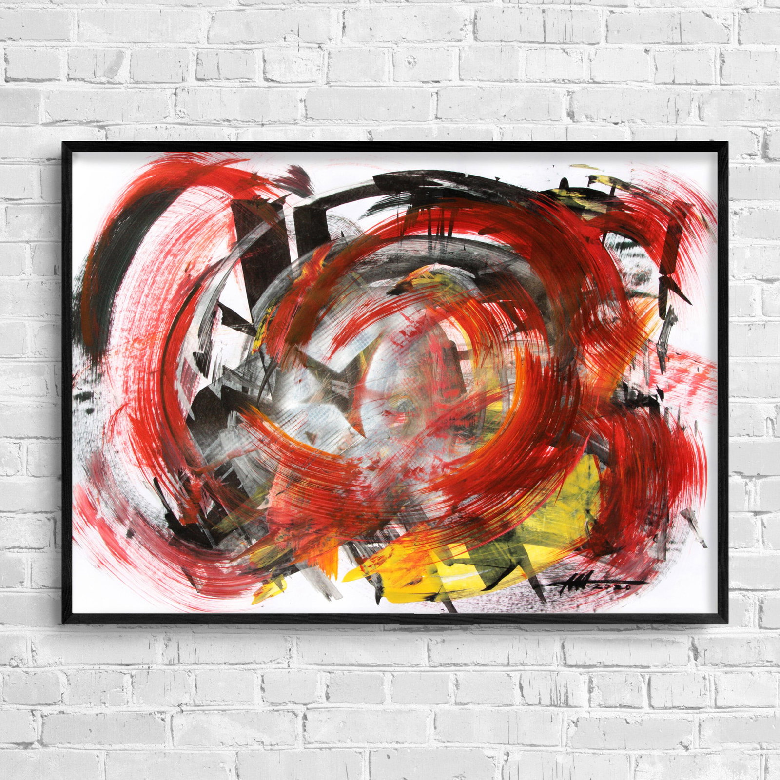 Acrylic painting To a better future Anatoliy Menkiv - 2