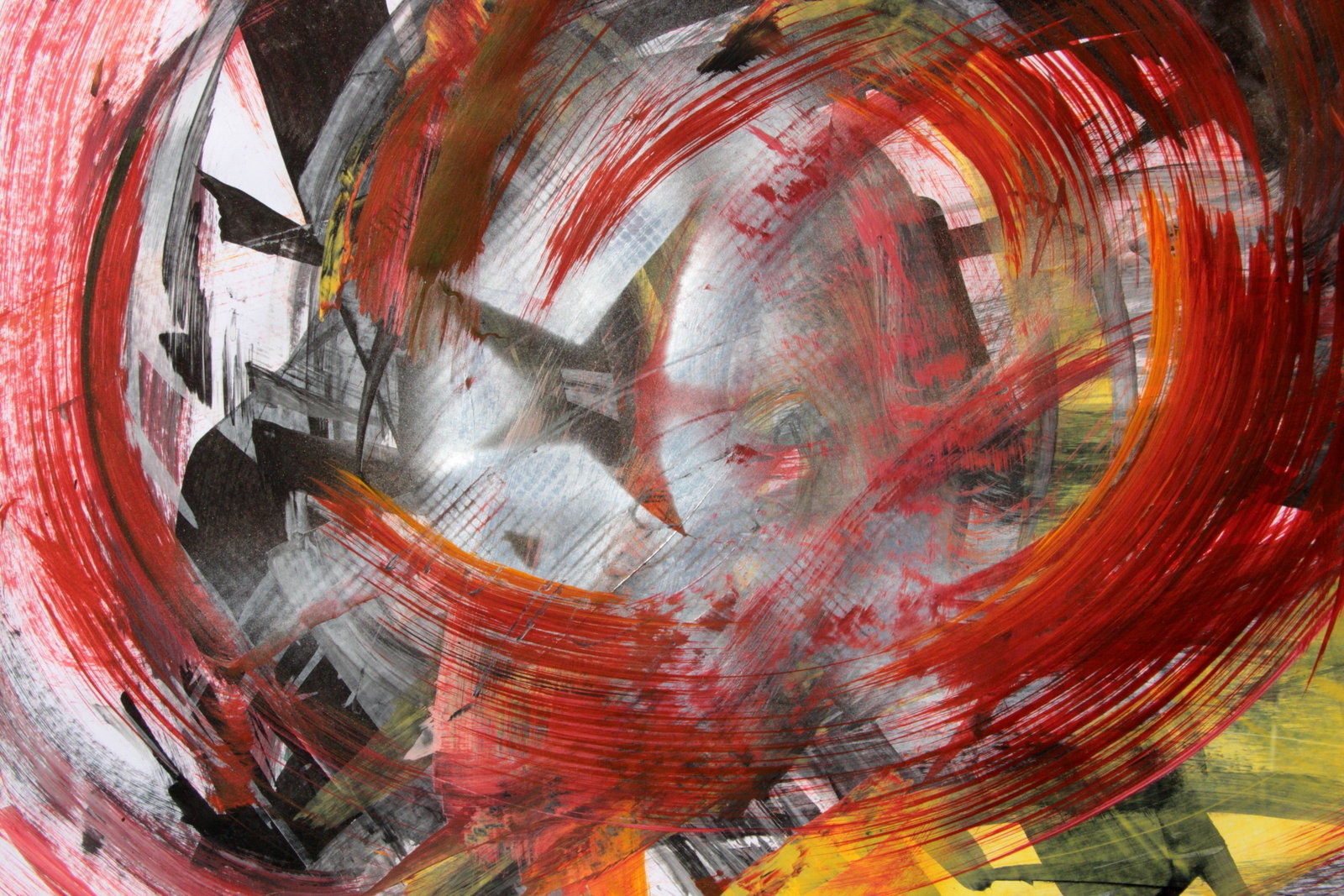 Acrylic painting To a better future Anatoliy Menkiv - 4
