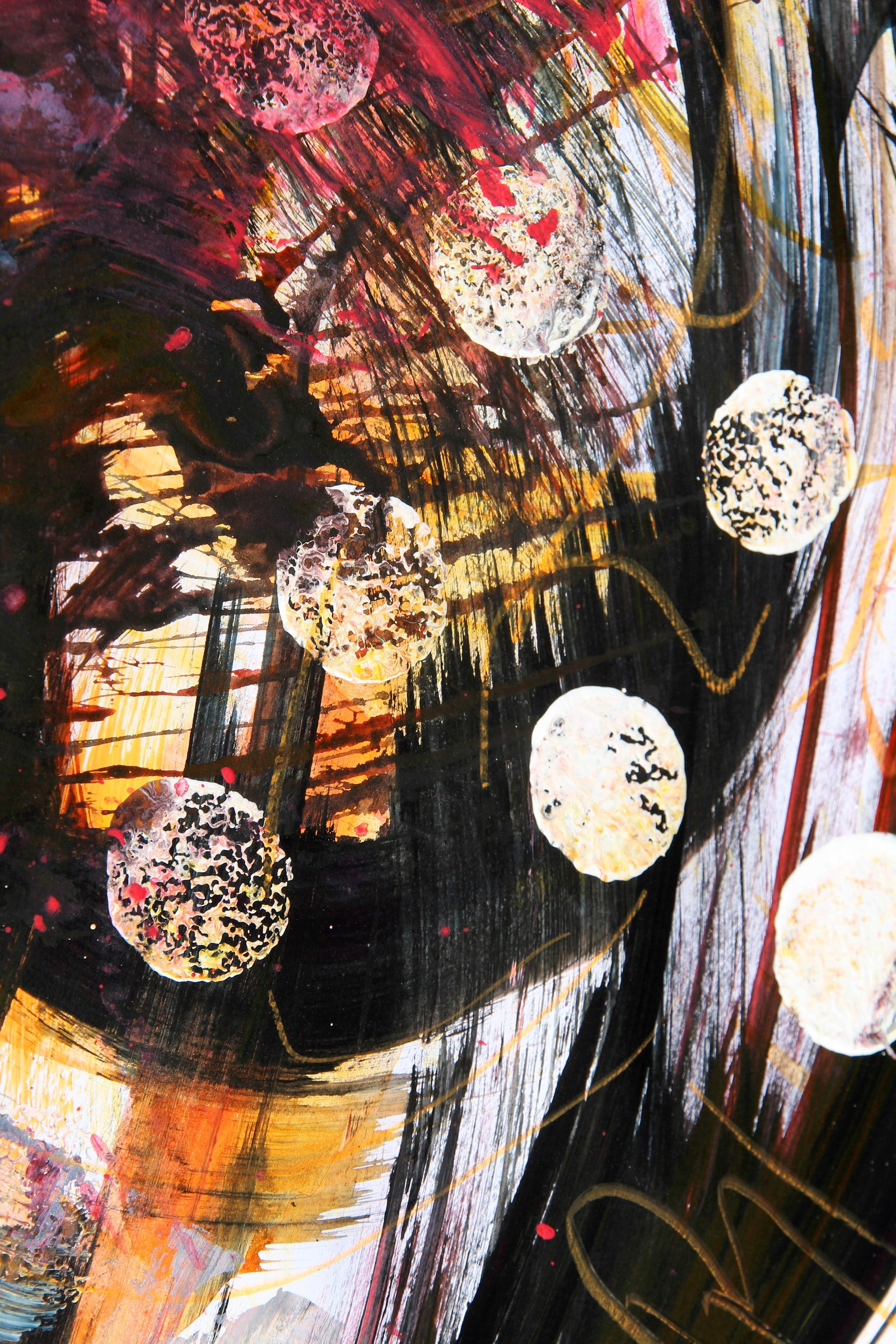 Acrylic painting Precious Energy Anatoliy Menkiv - 4
