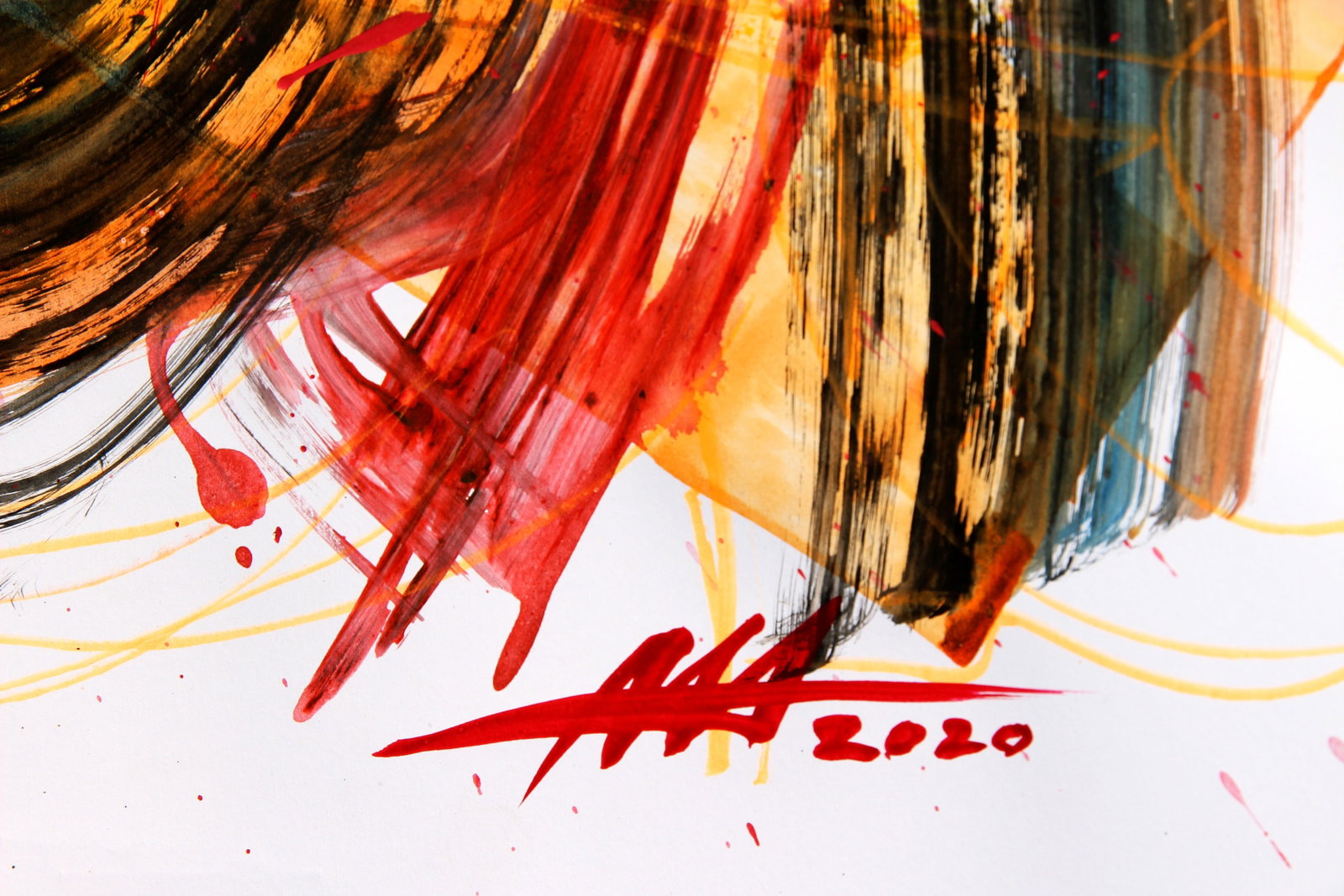 Acrylic painting Precious Energy Anatoliy Menkiv - 7