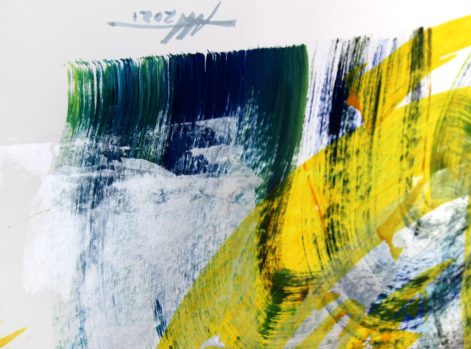 Acrylic painting Solar energy Anatoliy Menkiv - 7
