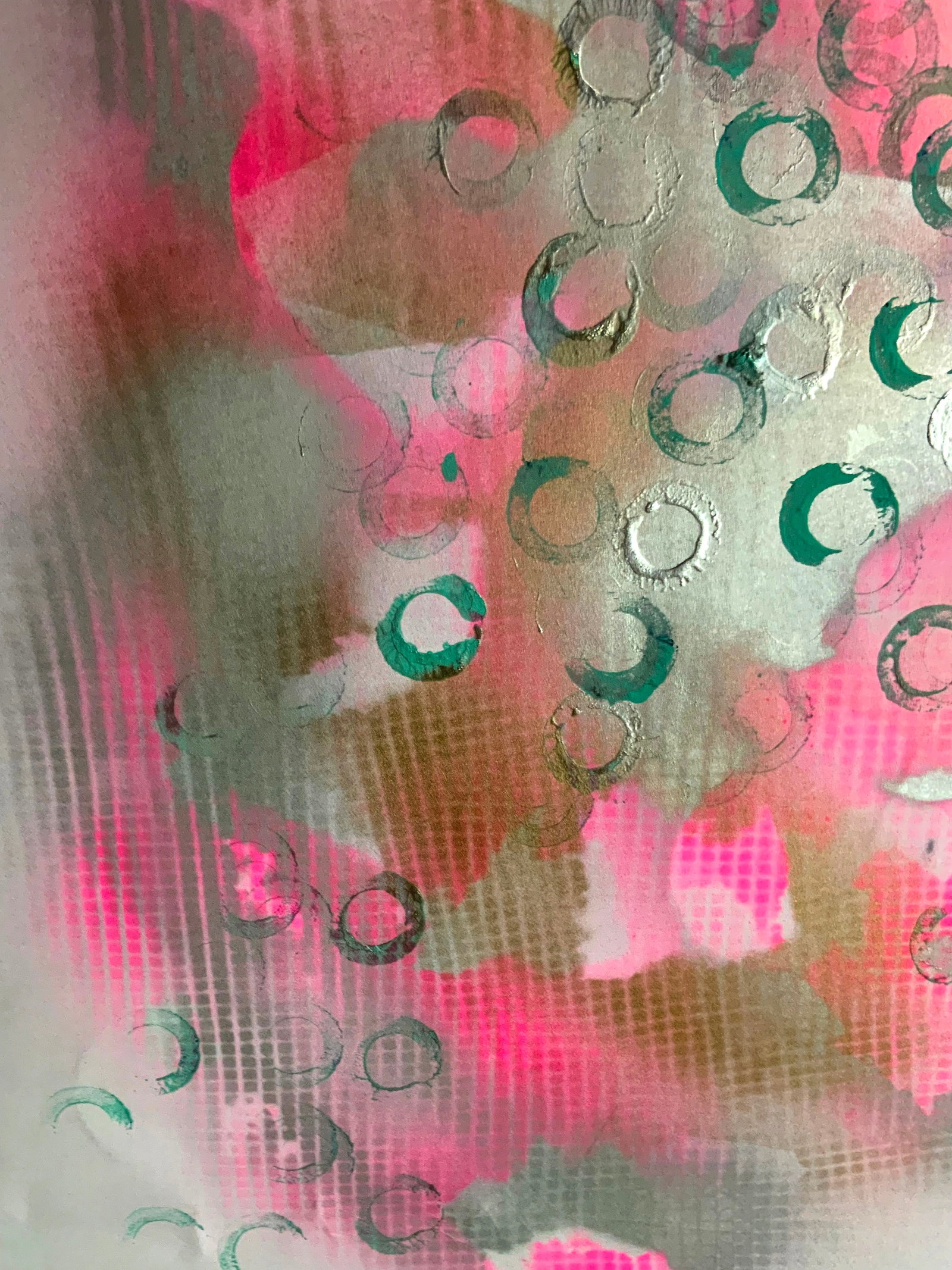 Acrylic painting Bubbles of Kindness Anatoliy Menkiv - 5