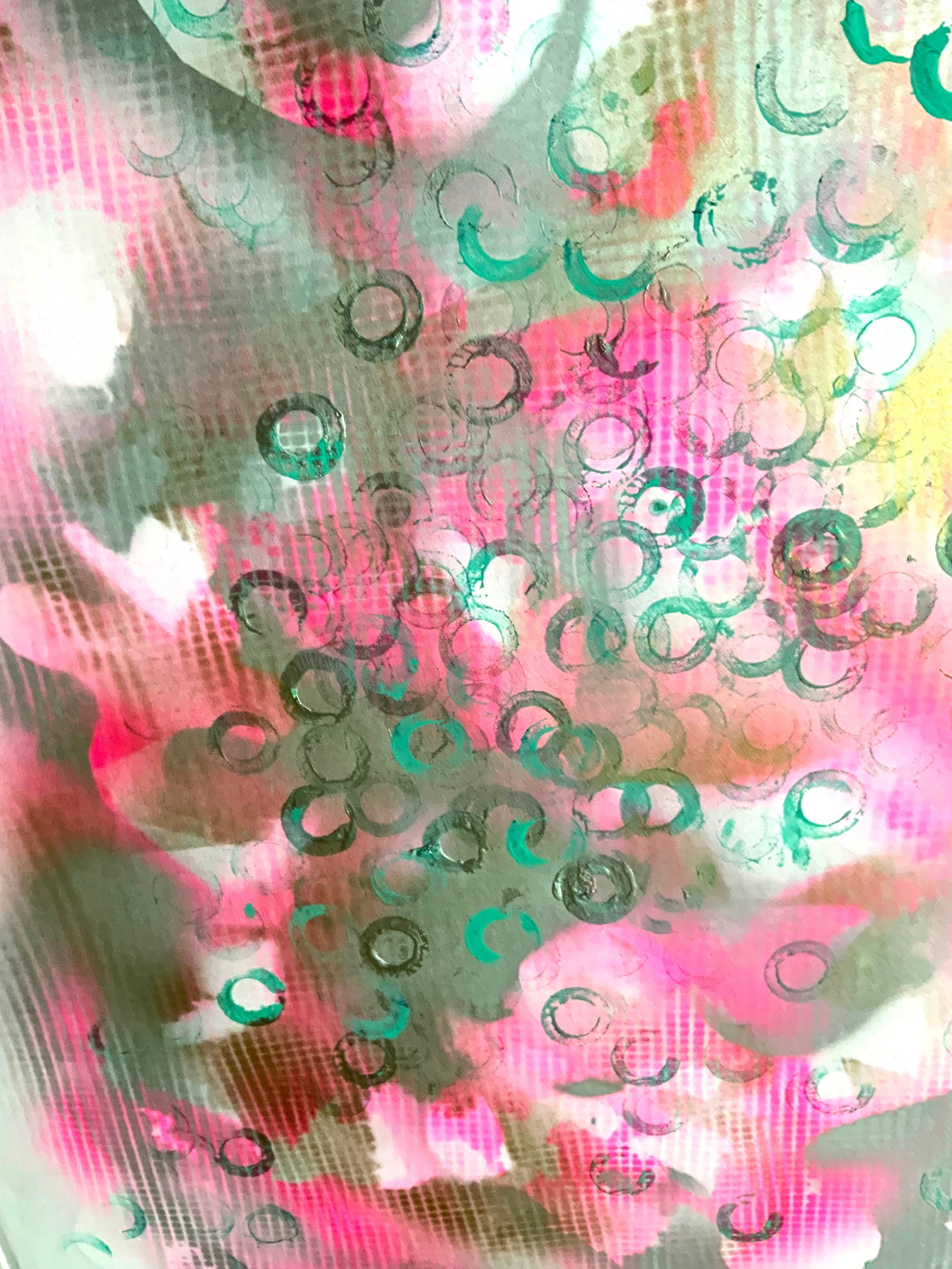 Acrylic painting Bubbles of Kindness Anatoliy Menkiv - 7