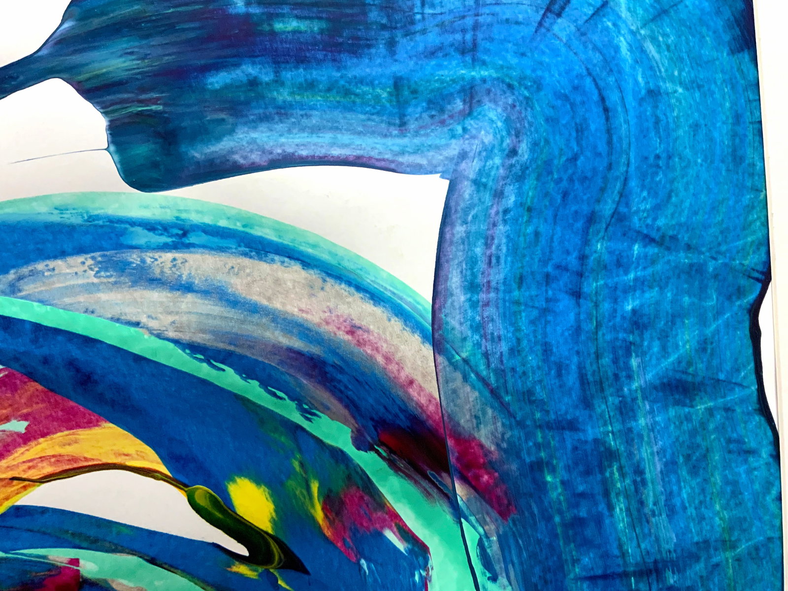 Acrylic painting Water energy Anatoliy Menkiv - 3