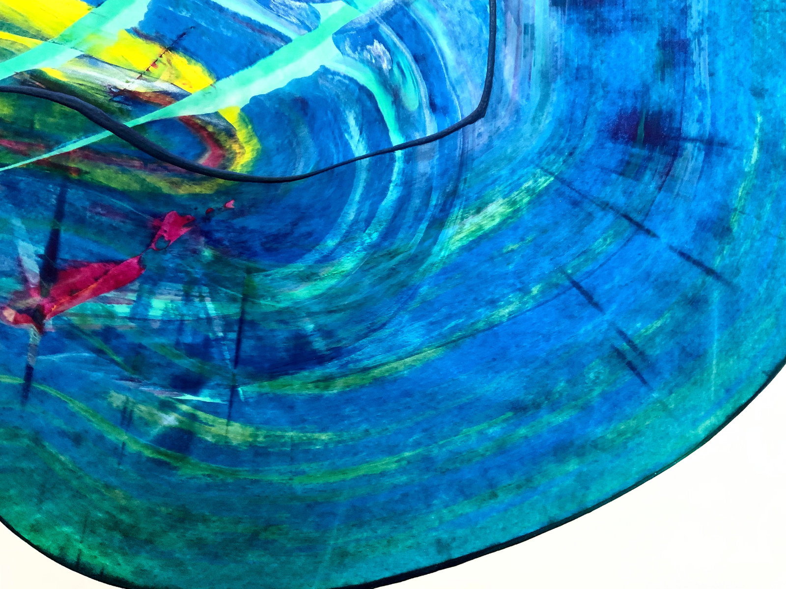 Acrylic painting Water energy Anatoliy Menkiv - 6