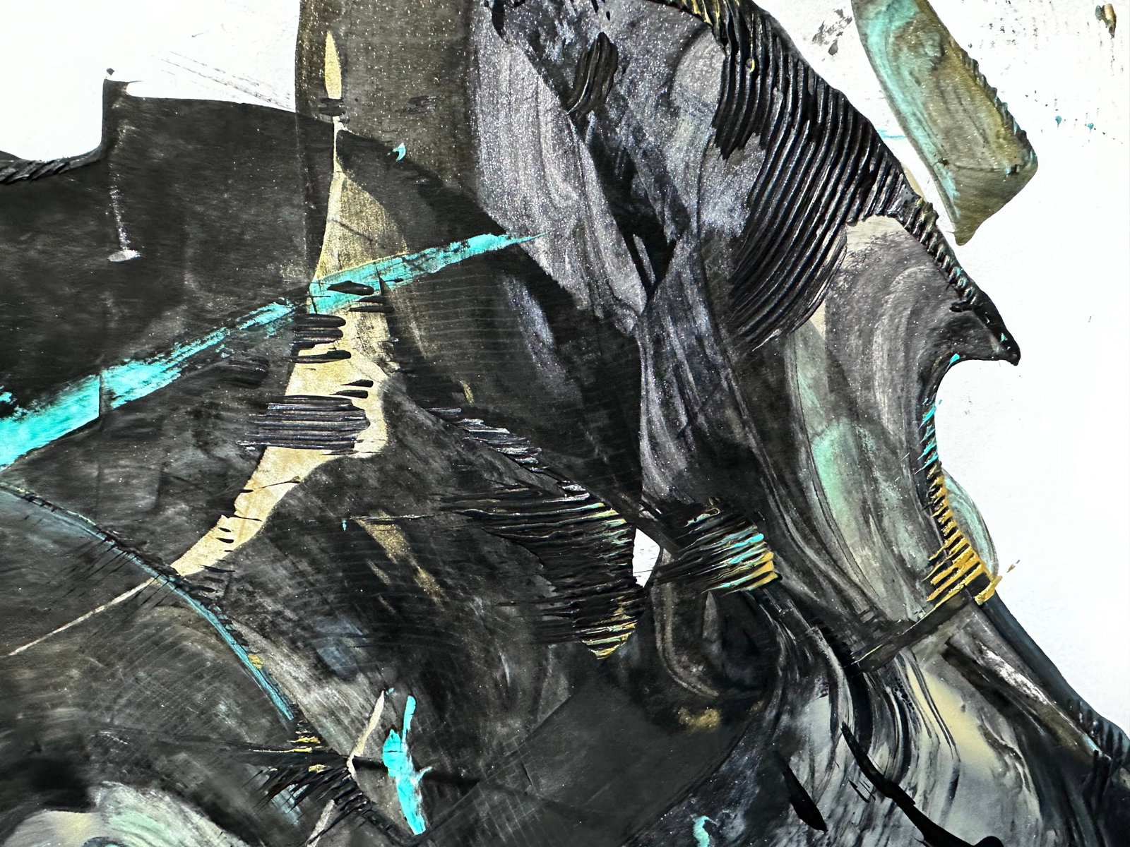 Acrylic painting The road to justice Anatoliy Menkiv - 5