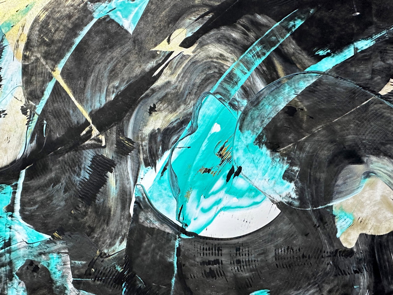 Acrylic painting The road to justice Anatoliy Menkiv - 6
