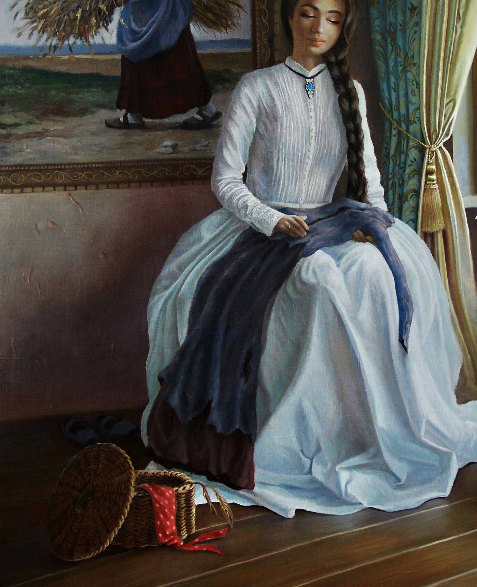 Oil painting A Little Parable Kateryna Bukuros - 4
