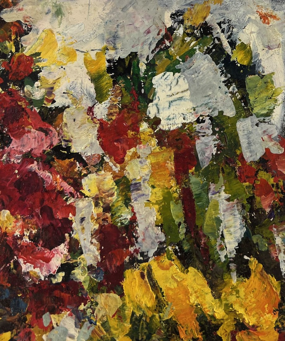 Oil painting Summer flowers Vadim Aksenov - 4