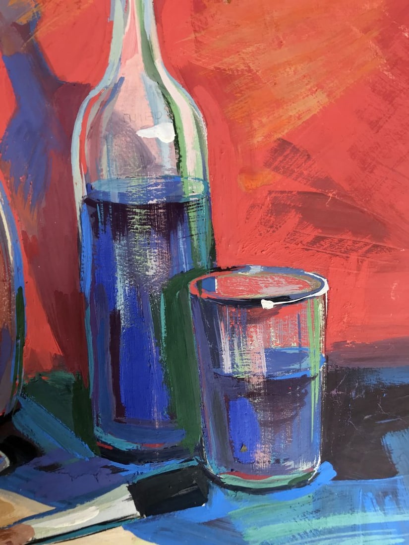 Acrylic painting Artist's table Solodovnikov I. . - 6