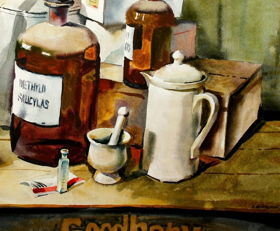 Watercolor painting Desktop Egor Ktpatunov - 5