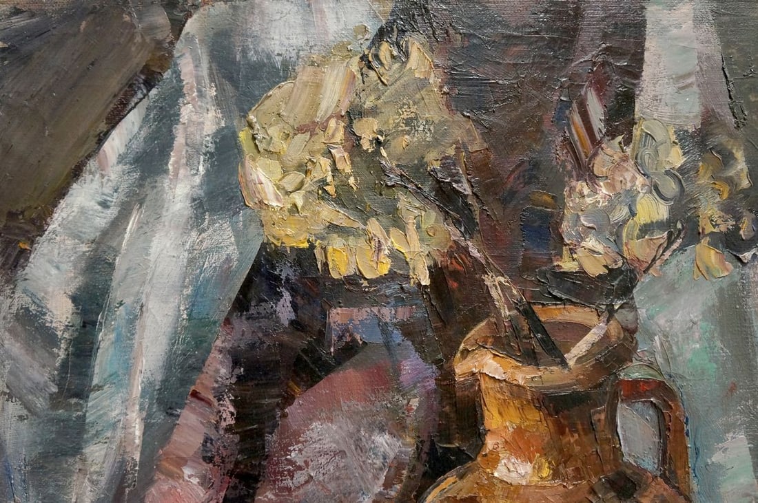 Oil painting Still life - 4