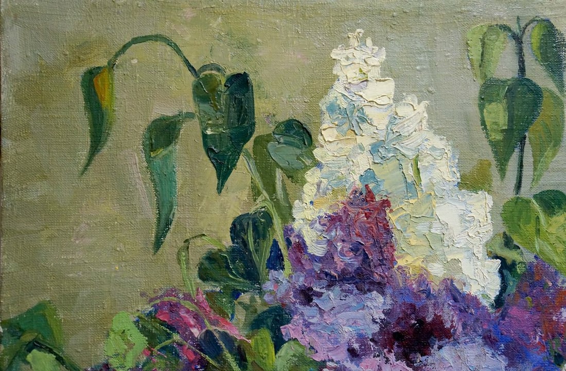 Oil painting Flowers - 3