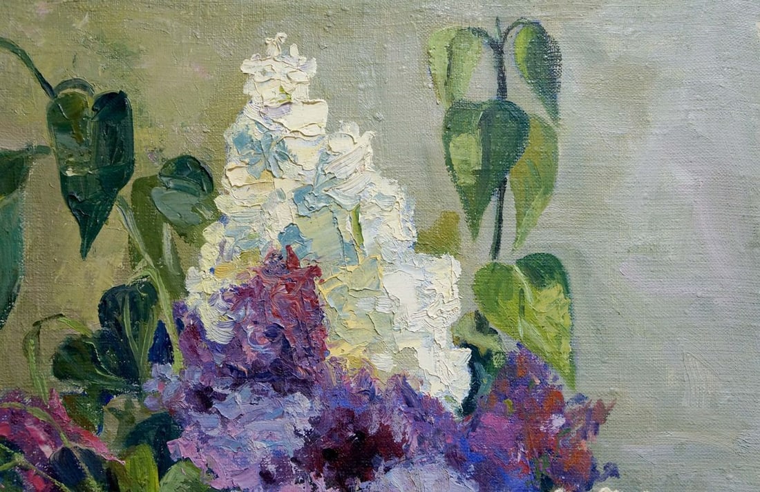 Oil painting Flowers - 4