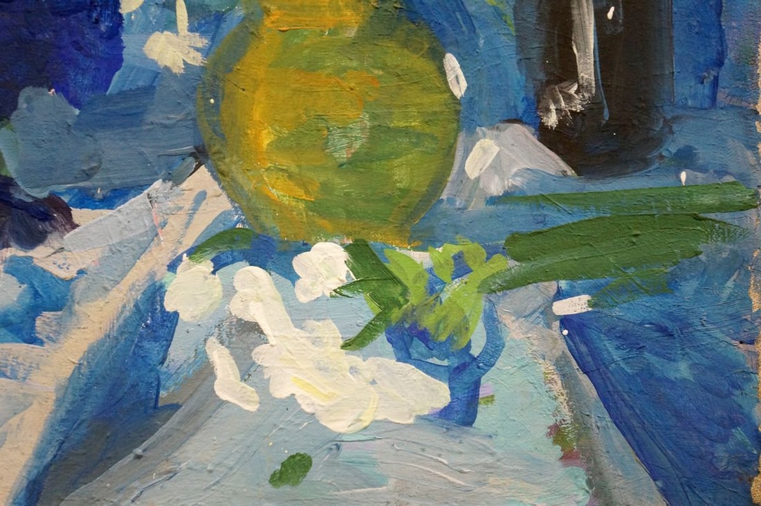 Oil painting Spring flowers - 5