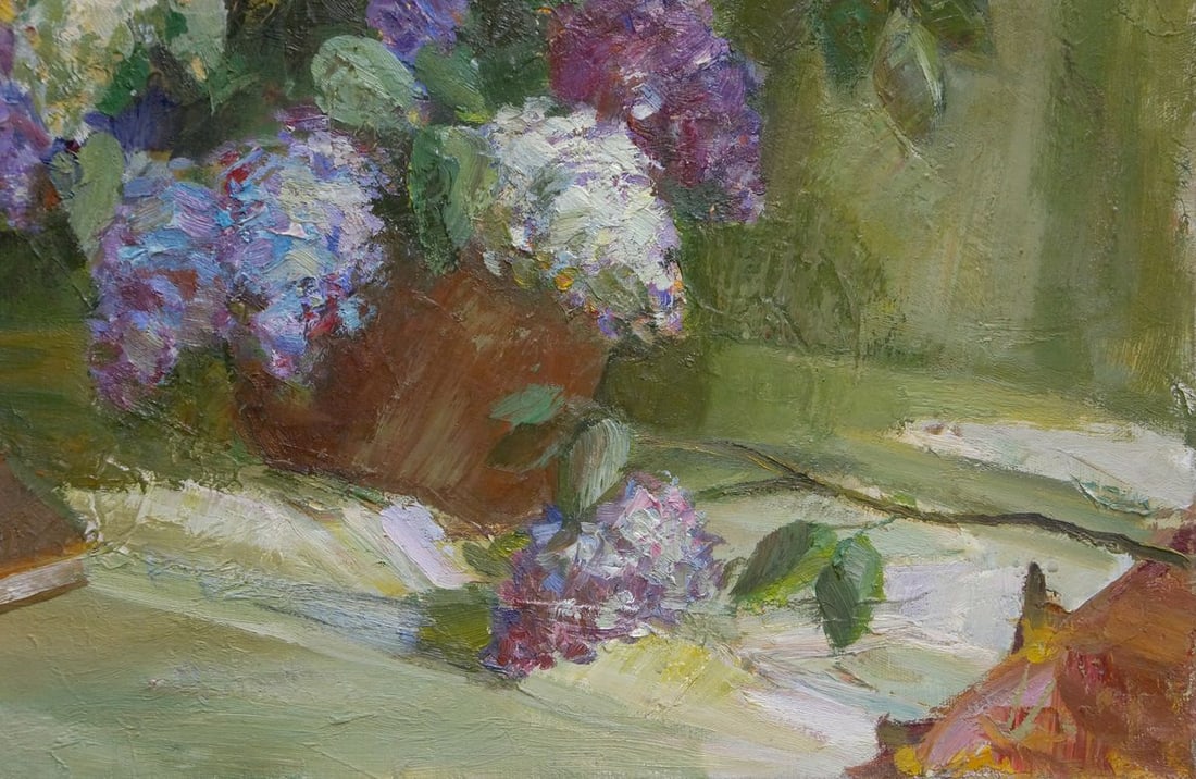 Oil painting Still life - 5