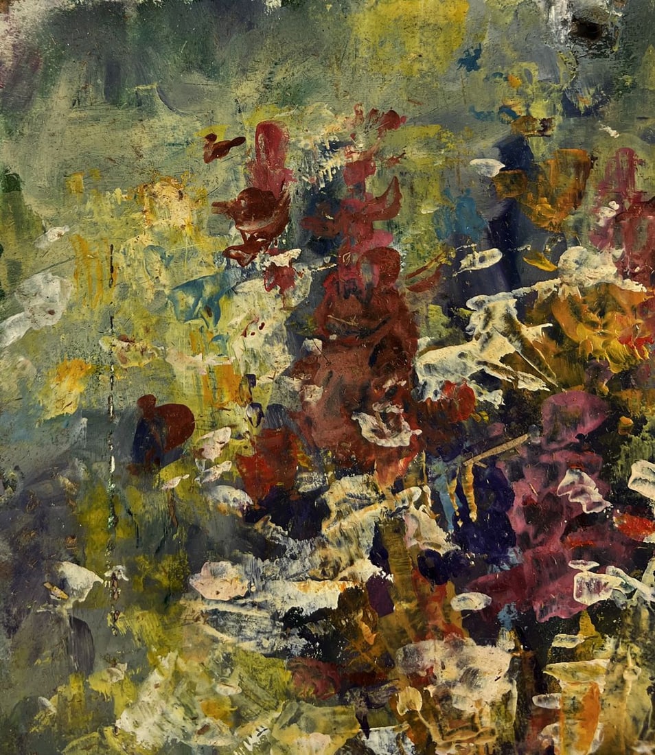 Oil painting Bouquet of wild flowers Vadim Aksenov - 5