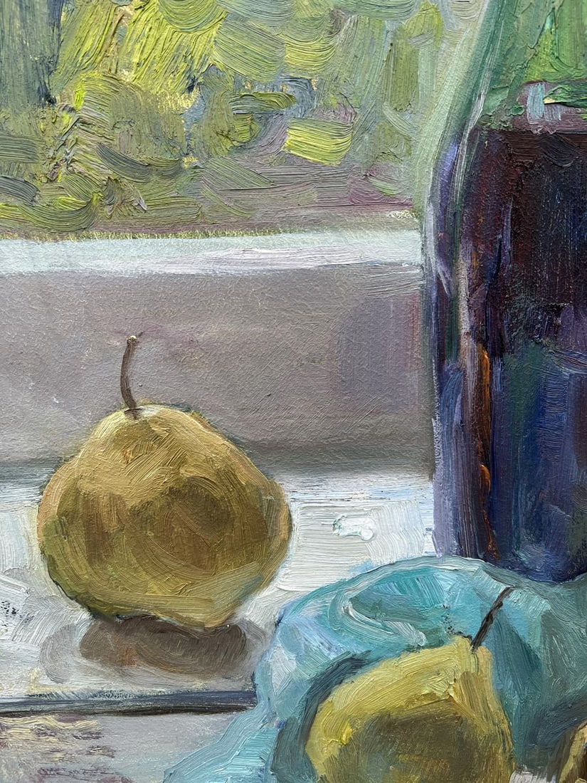 Oil painting Wine and fruit V. Mishurovsky - 4