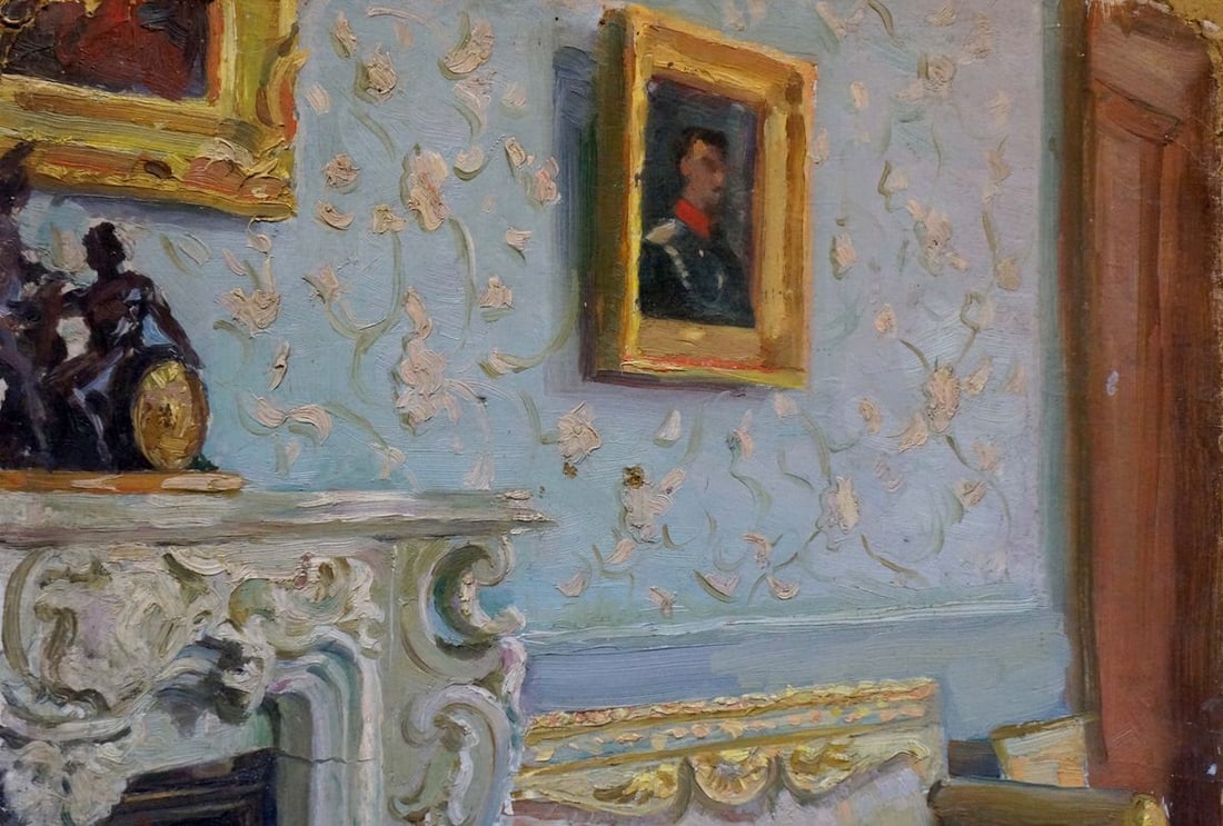 Oil painting Royal room - 5