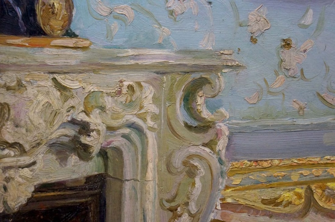 Oil painting Royal room - 6