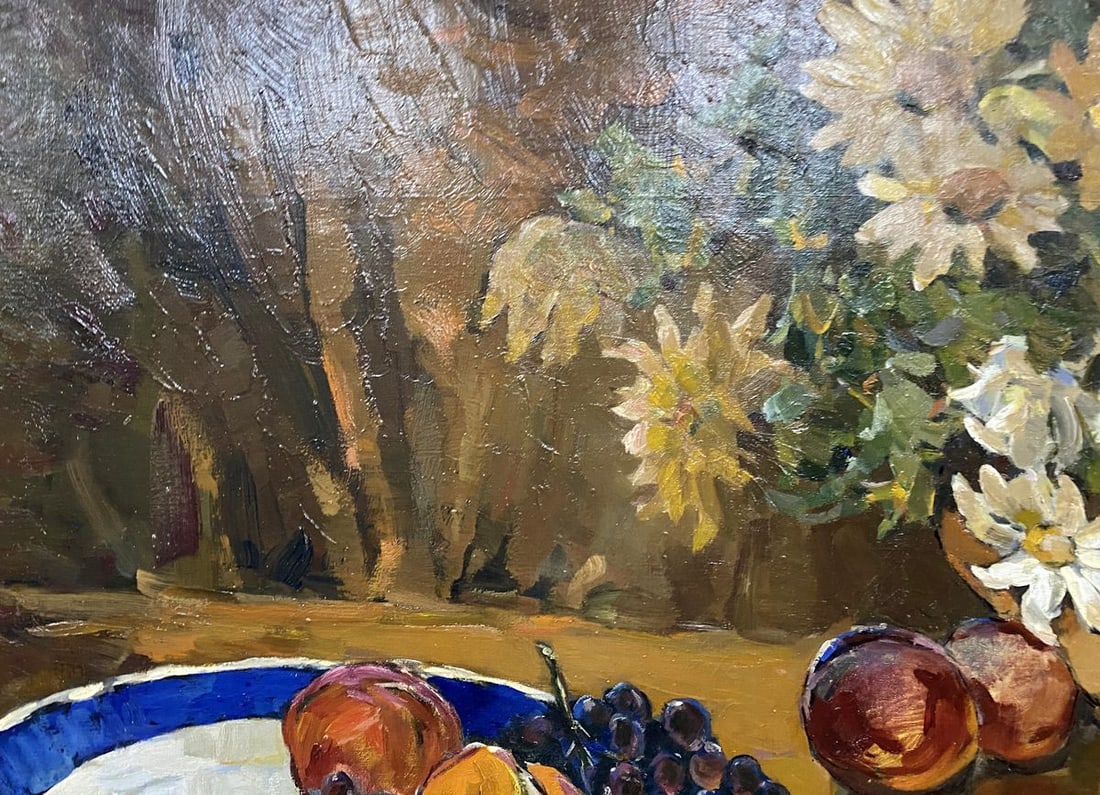 Oil painting Flowers and fruits Bakaev Sergey Ivanovich - 4