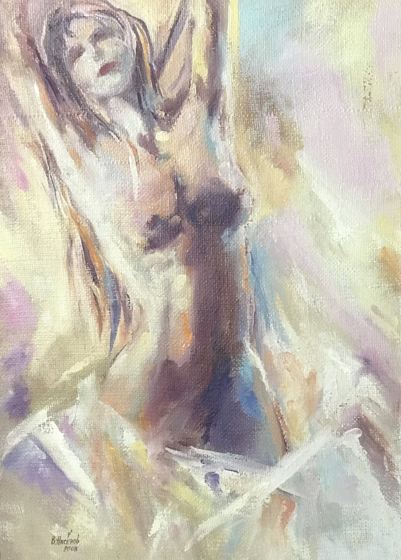 Oil painting Morning nu Vadim Os'onov - 8