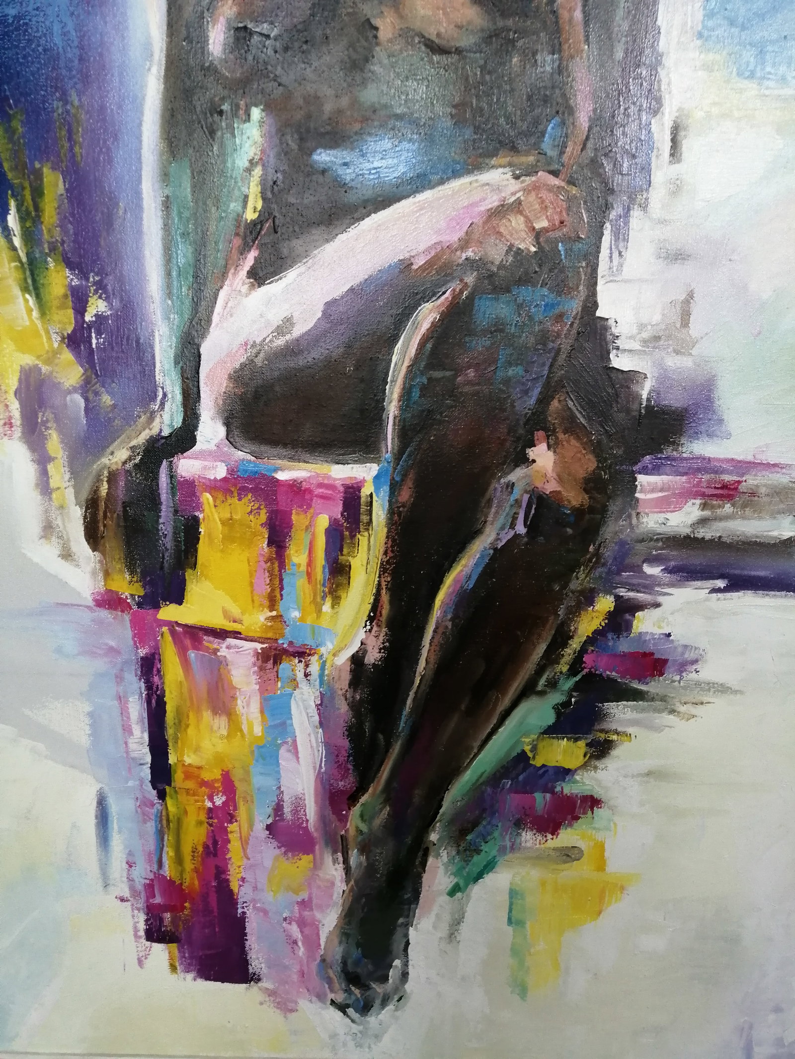Oil painting Angel Vadim Os'onov - 5