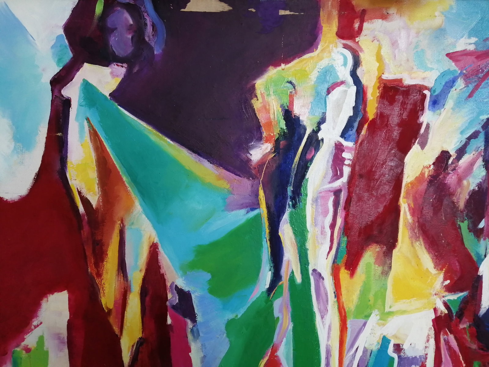 Oil painting Fashion TV Vadim Os'onov - 3