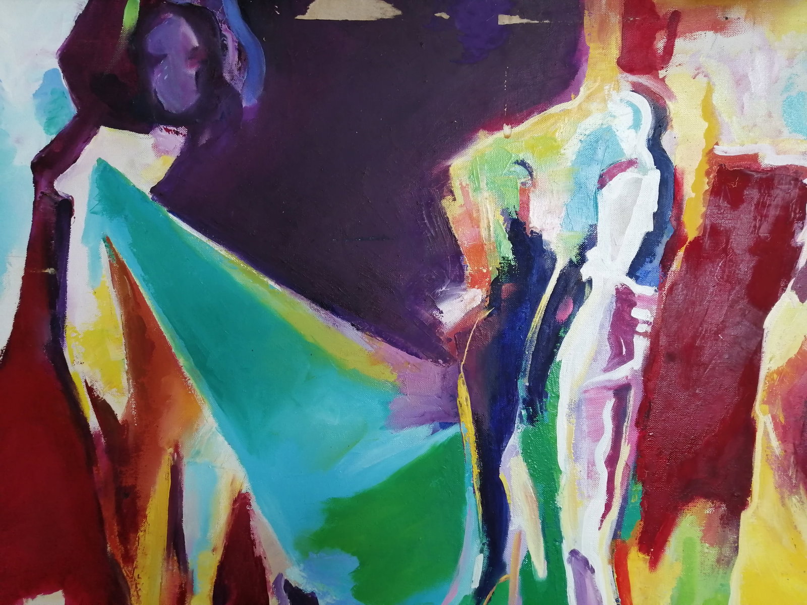 Oil painting Fashion TV Vadim Os'onov - 4