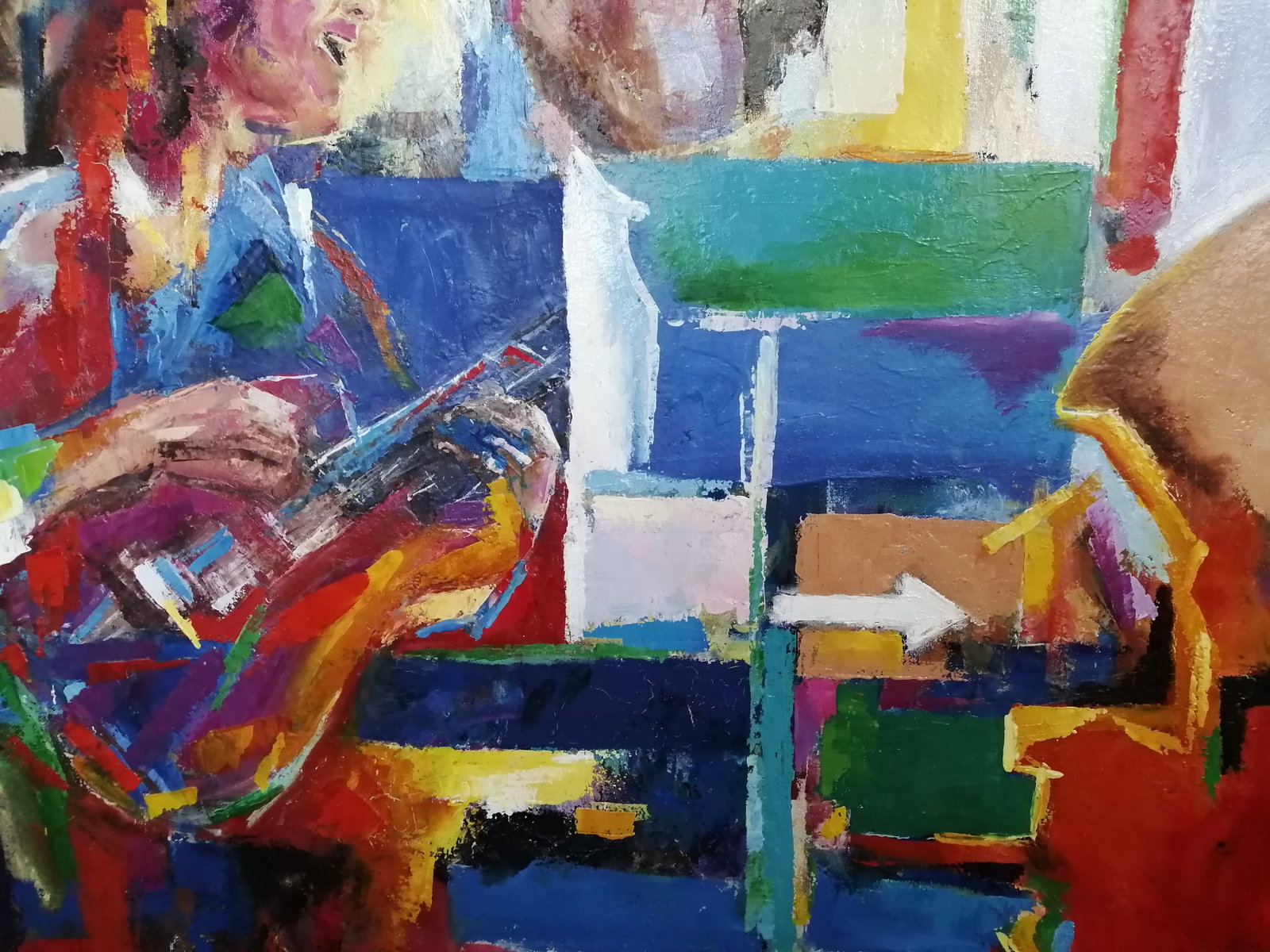 Oil painting Rhytm and Blues Vadim Os'onov - 4