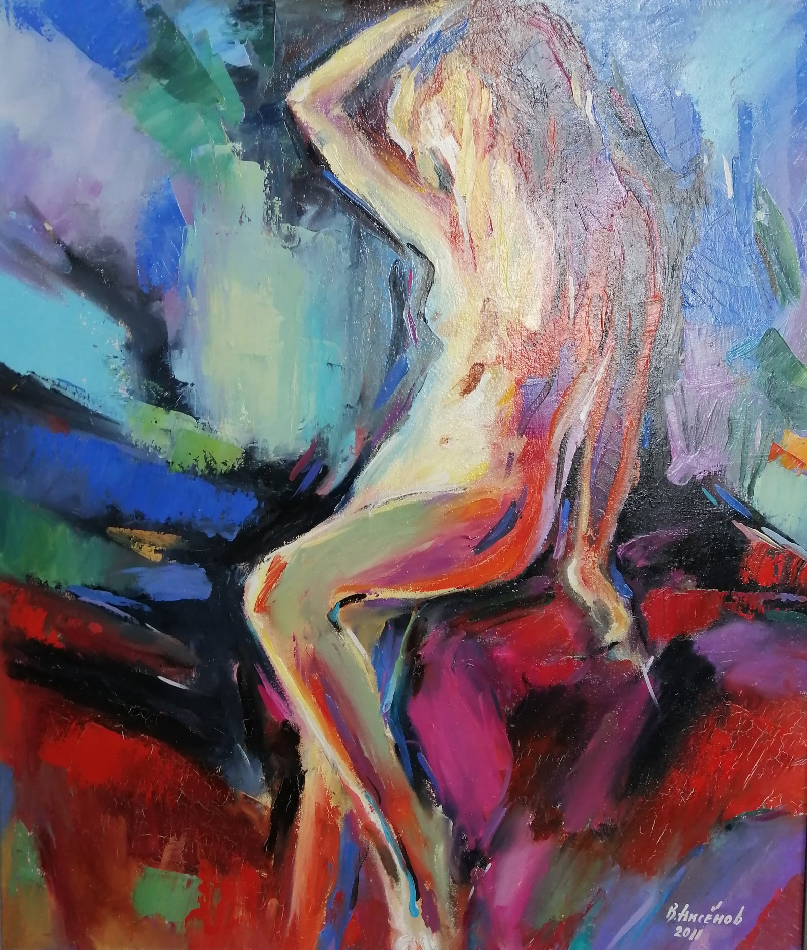 Oil painting Diva Vadim Os'onov - 2