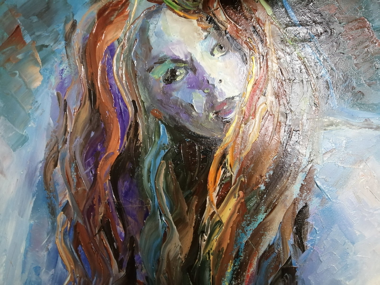 Oil painting Mavka Vadim Os'onov - 3