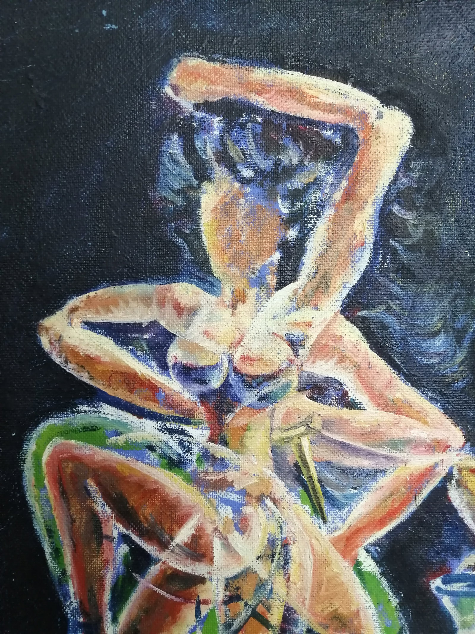 Oil painting People Vadim Os'onov - 3
