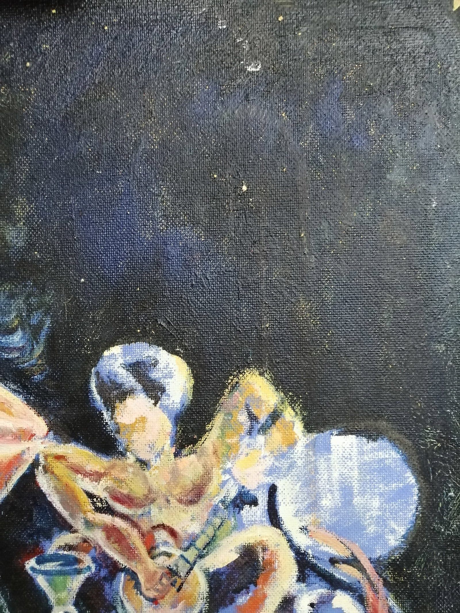 Oil painting People Vadim Os'onov - 4