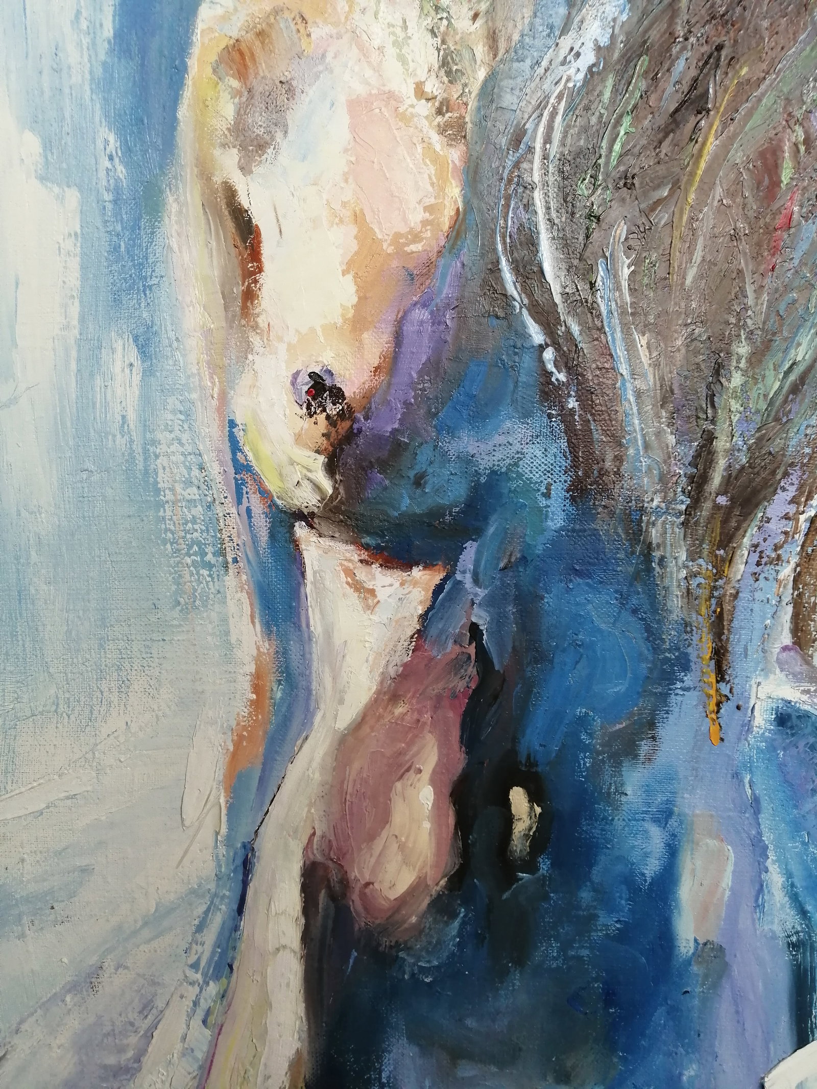 Oil painting Naked Vadim Os'onov - 4