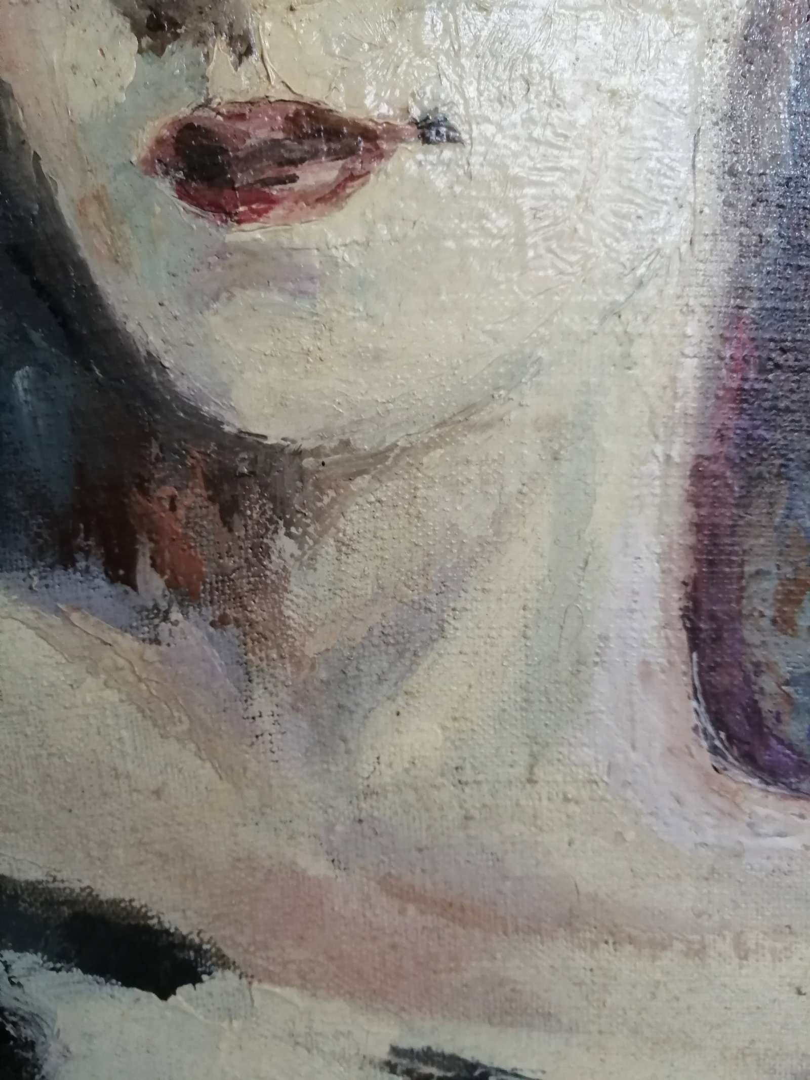 Oil painting Woman portrait Vadim Os'onov - 5