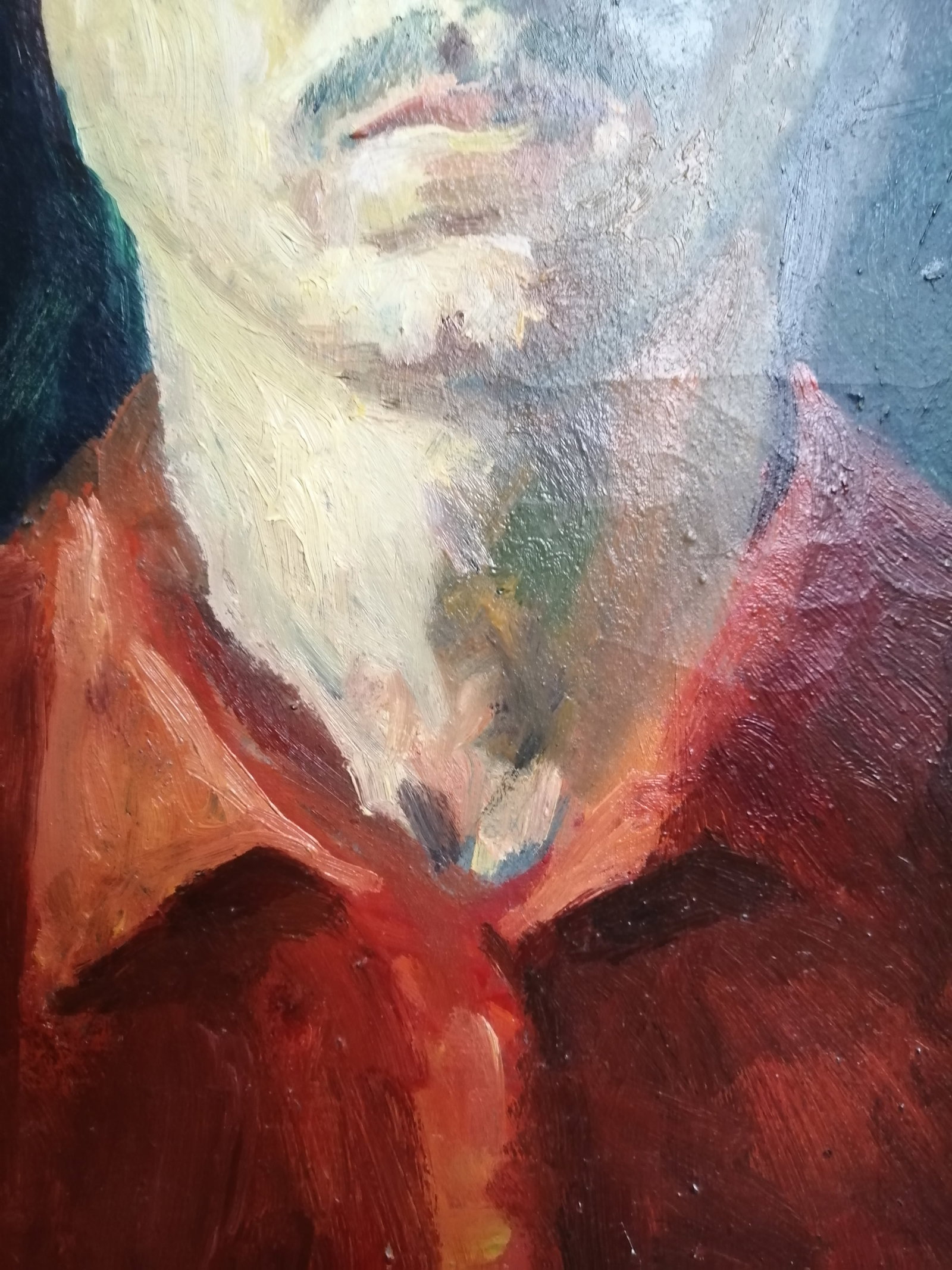 Oil painting self-portrait Vadim Os'onov - 4
