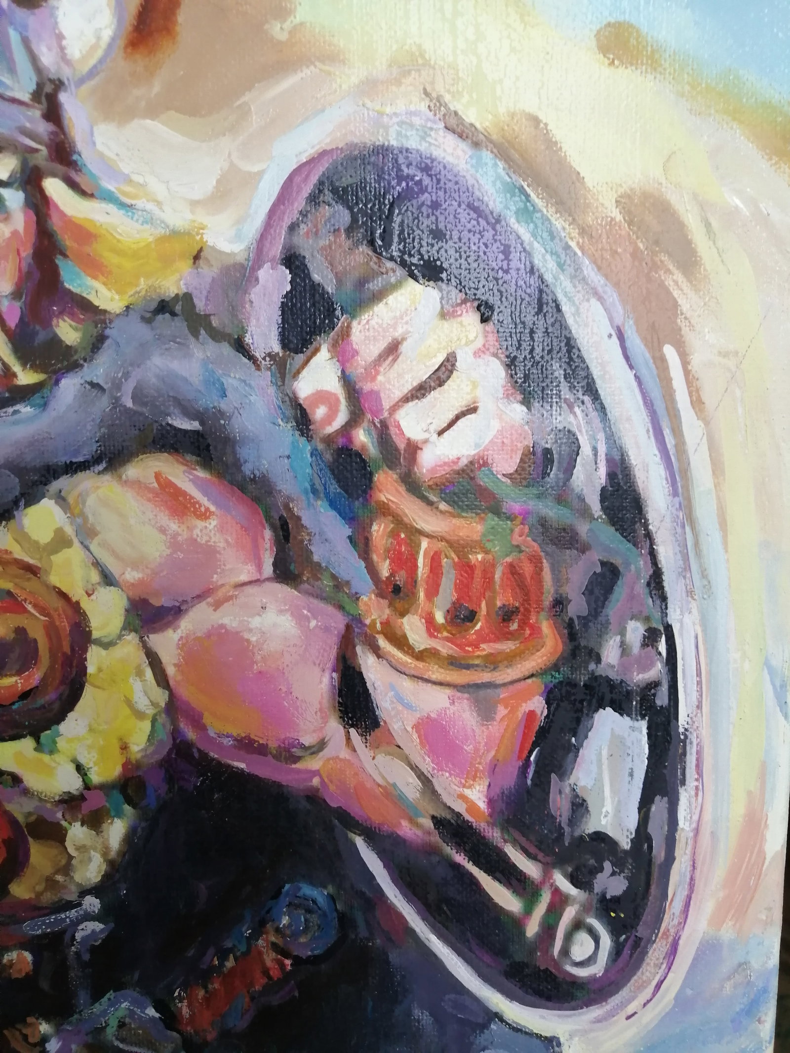 Oil painting Viking Vadim Os'onov - 6