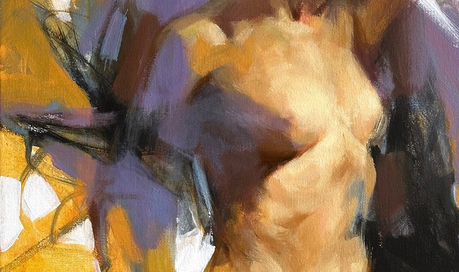Oil portrait painting Figure Model Ivan T. - 6