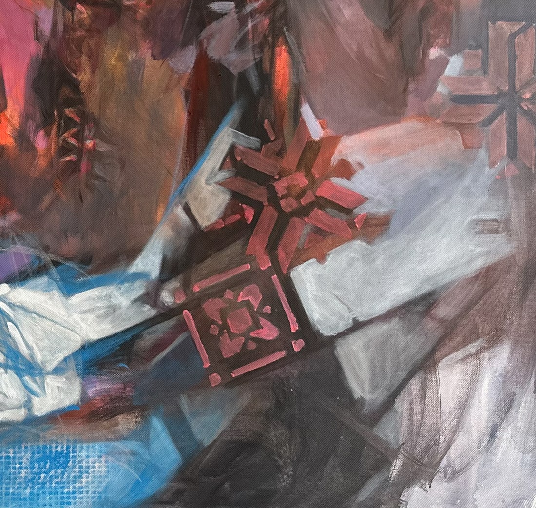 Oil portrait painting Degustation Ivan T. - 4